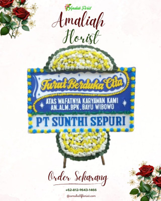 Papan Bunga Duka di Paiton